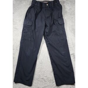5.11 Tactical Pants Mens 32x30 Navy Blue Ripstop Cargo Workwear Outdoor Utility